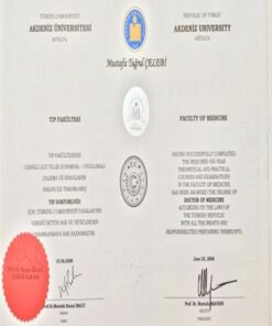 Buy college degree from the Akdeniz Üniversitesi