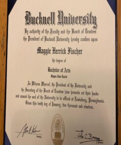 Buy college degree from The Bucknell University