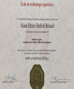 Buy college degree from the École de Technologie Supérieure