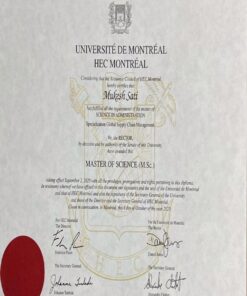 Buy college degree from the HEC Montréal