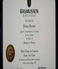 Buy college degree from The Rasmussen College