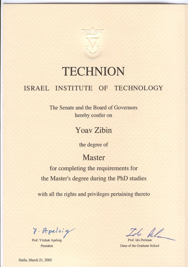 Buy college degree from the Technion - Israel Institute of Technology