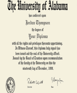 Buy college degree from The University of Alabama