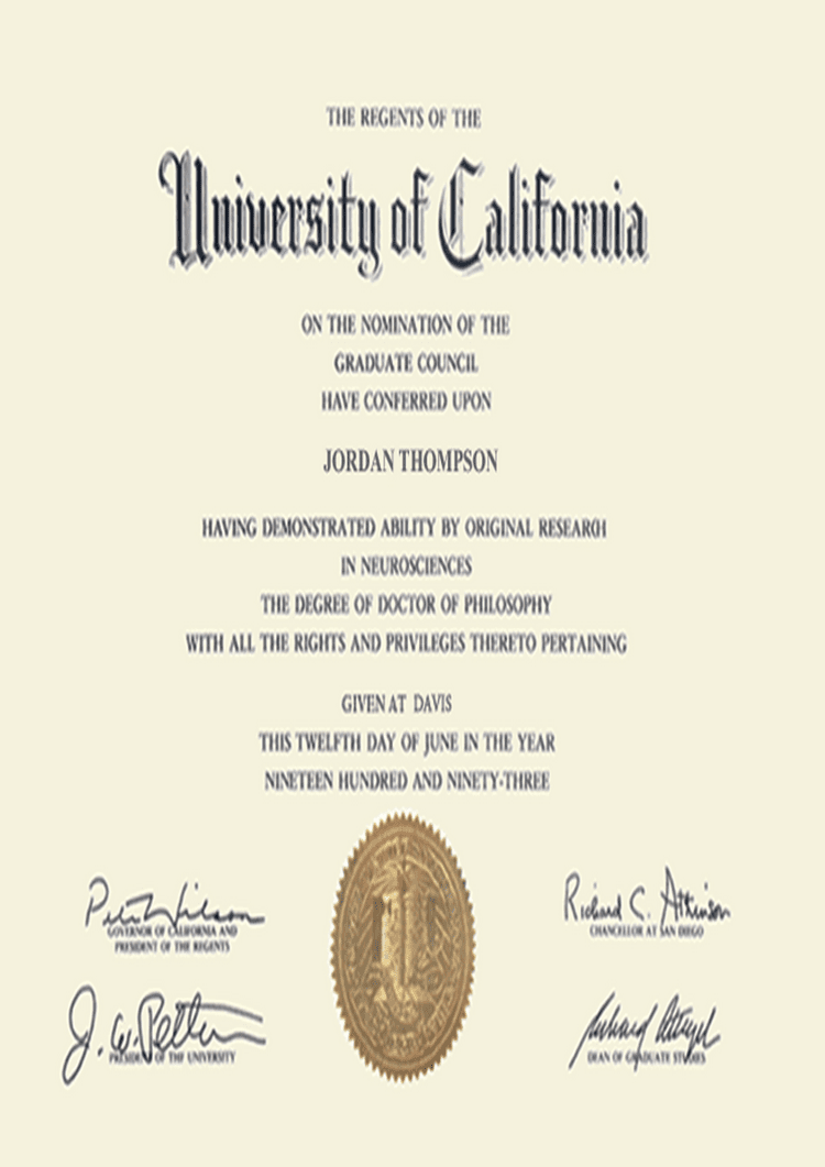 Buy college degree from The University of California, San Francisco