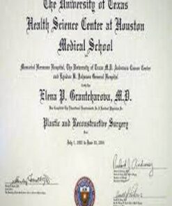 Buy college degree from The University of Texas MD Anderson Cancer Center